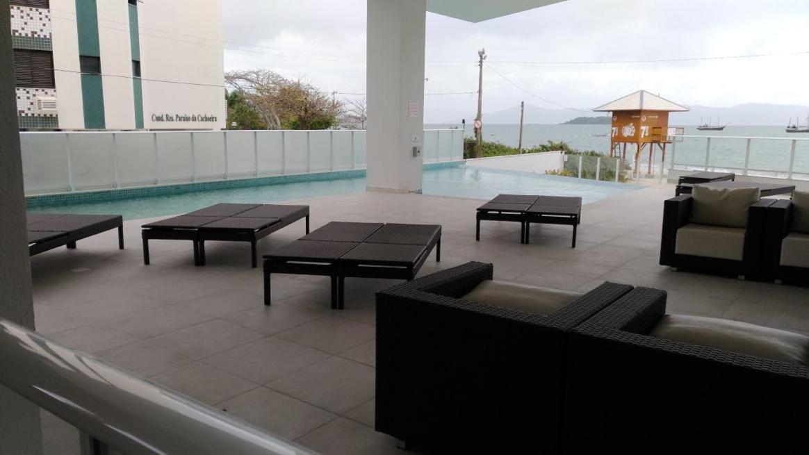Maravilhoso Apartamento Beira-Mar Praia Da Cachoeira Florianópolis Kültér fotó